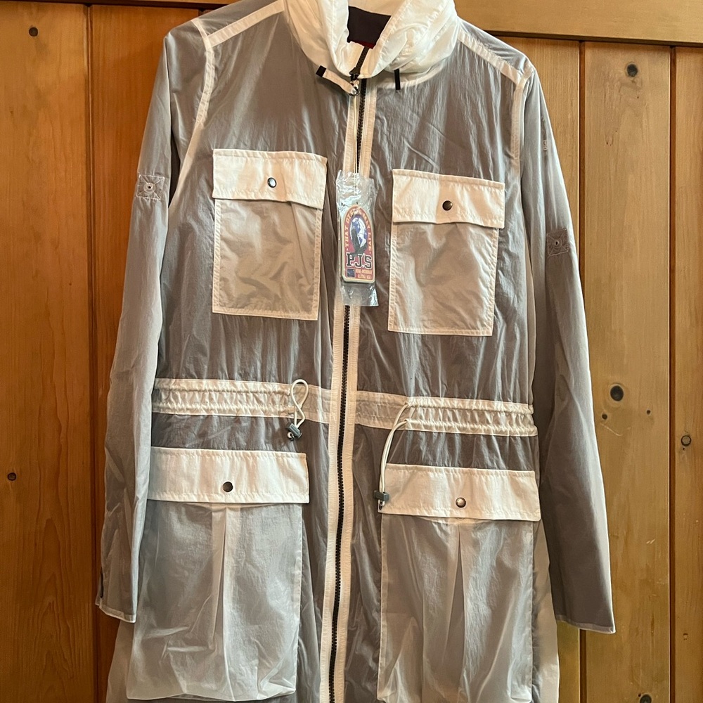 Parajumpers Santa Monica Jacket Womens
Color:  556 Asphalt
Size:  Large